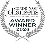 2022 Condé Nast Luxury Hotels, Spas, Venues Award Winner badge