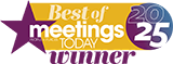 Best of Meetings Today award-winner badge